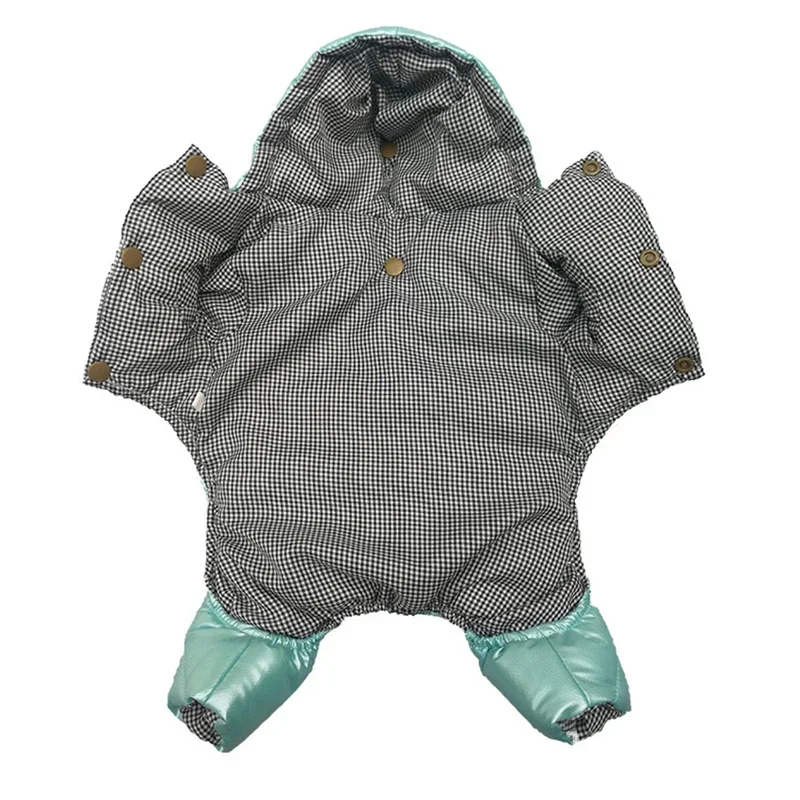 Winter Dog Clothes Thicken Warm Pet Down Jacket Jumpsuit for Small Medium Dogs Chihuahua Coat Windproof French Bulldog Overalls