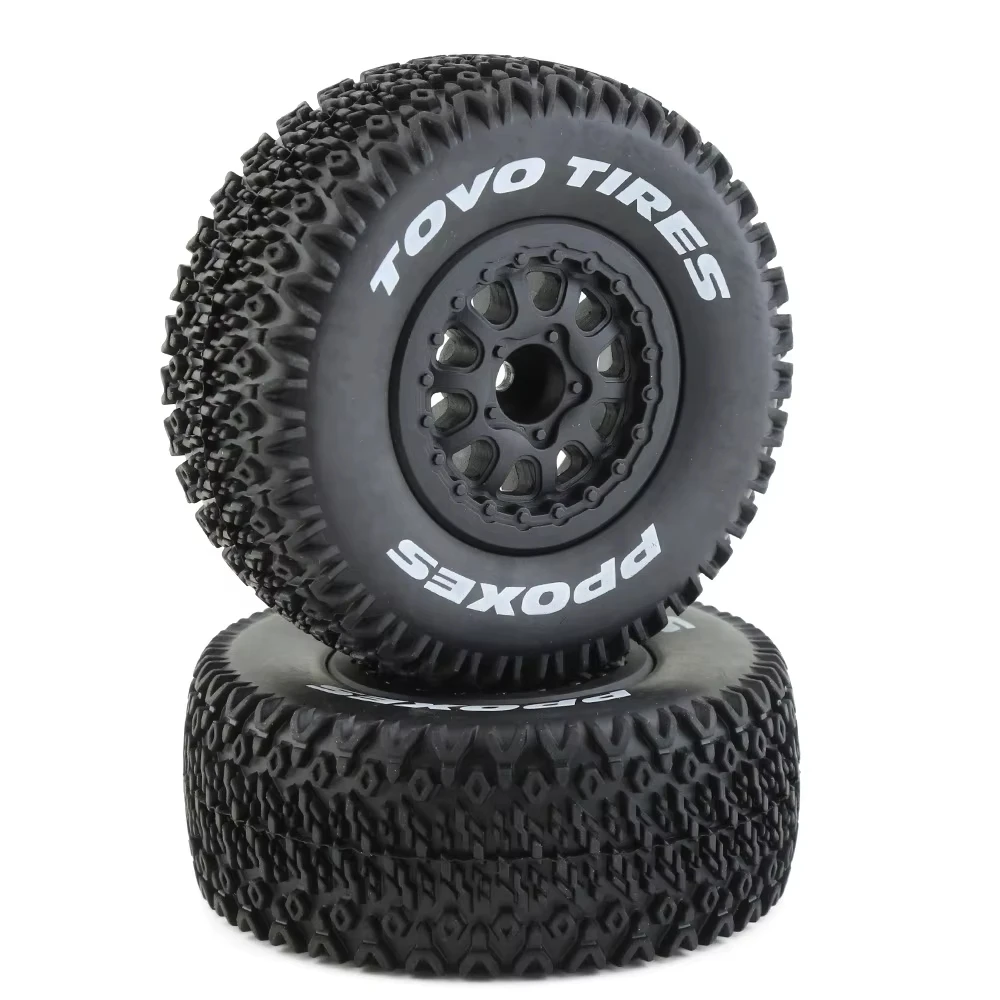 Комплект из 4 шин RC 1/10 112 мм с ступицей 12 мм для Traxxas Slash Arrma