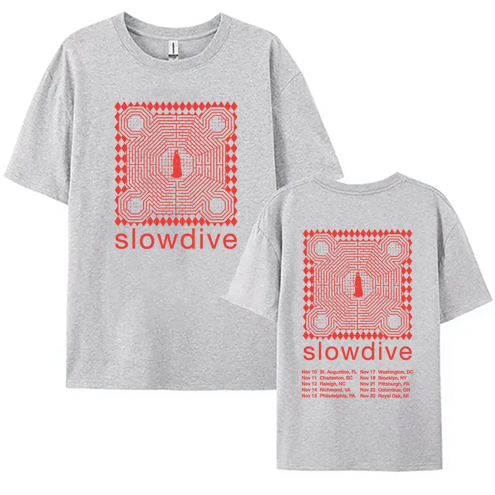 Slowdive Tour 2024 ׷ Ƽ   o  Ƽ ׷ μ Ƿ  streetwear unitees