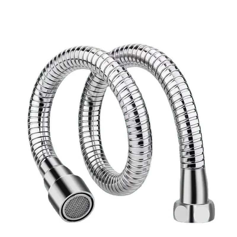 Universal Faucet Extenders Tube 360 Rotation Anti-Splash Head Nozzle Aerator Bendable Sink Extension Hose Kitchen Accessories 6