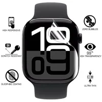 Film de protection d'écran en verre pour Apple Watch 11 10 46mm 42mm Ultra 3/2 49mm, Film Hydrogel souple iWatch 9 8 7 6 5 SE 45mm 41mm 44mm 3