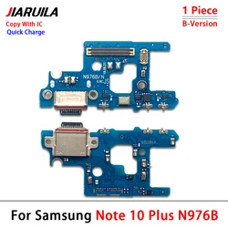Enhanced USB Charging Port Flex Cable with Microphone for Samsung Note 10 Series (Note 10 Plus)
