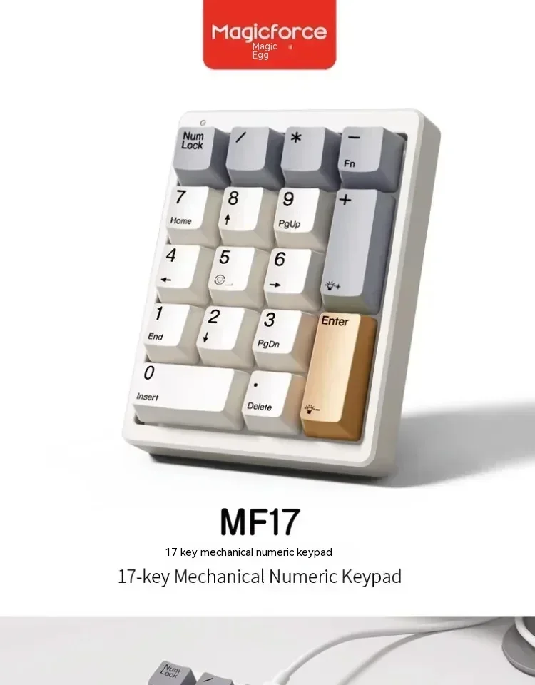 Tastierino Numerico Cablato USB - 34 Tasti, Sottile E Portatile Per Laptop E Ufficio - Foto 9