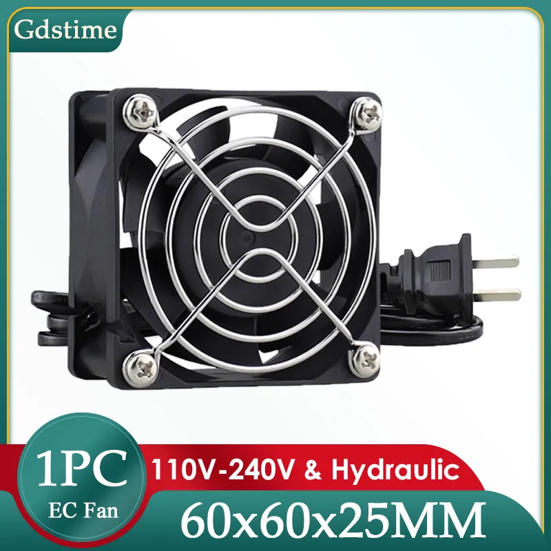 4 Ventole Di Raffreddamento 60x60x10 Mm DC 5V Con Connettore USB Per Case PC, Raspberry, Progetti Fai Da Te