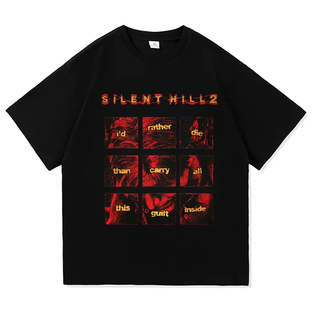 Men's Pyramid Head Silent Hill Round Neck Tees New Arrival T-Shirt T Shirts Cotton Tops Funny Short Sleeve 2