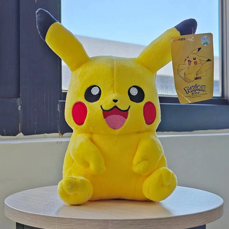 Pokemon Kawaii Pikachu Niedliche Stofftiere Hochwertiges Anime-Wurfkissen Geburtstag Weihnachtsgeschenk für Kinder Freunde Jungen Mädchen