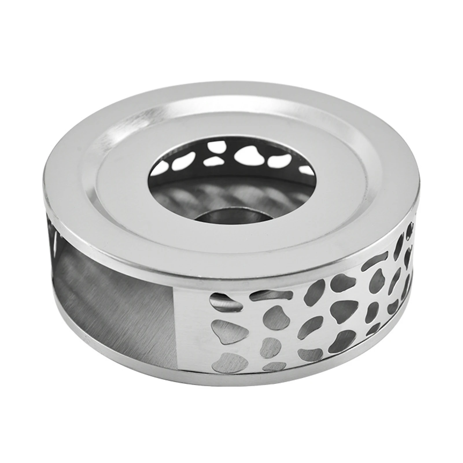 Coffee Tea Warmers 6.2 inch Stainless Steel Tea Light Candle Trivets Teapots & Coffee Serving Accessories tea warmer