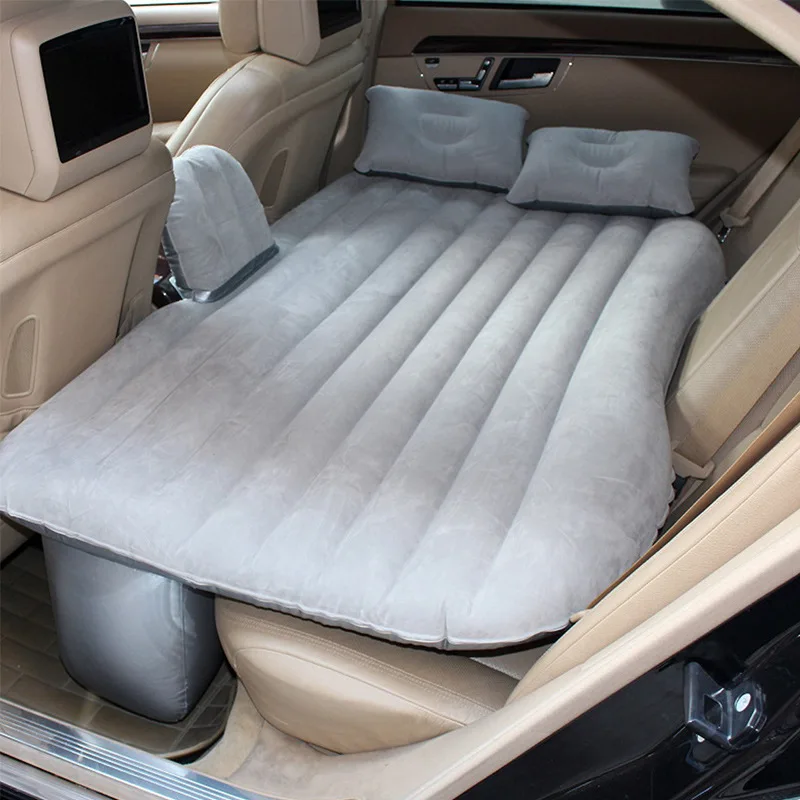 Car Back Seat Mattress Travel Mattress Universal Multifunctional Sofa Inflatable Bed Pillow Outdoor Camping Mat