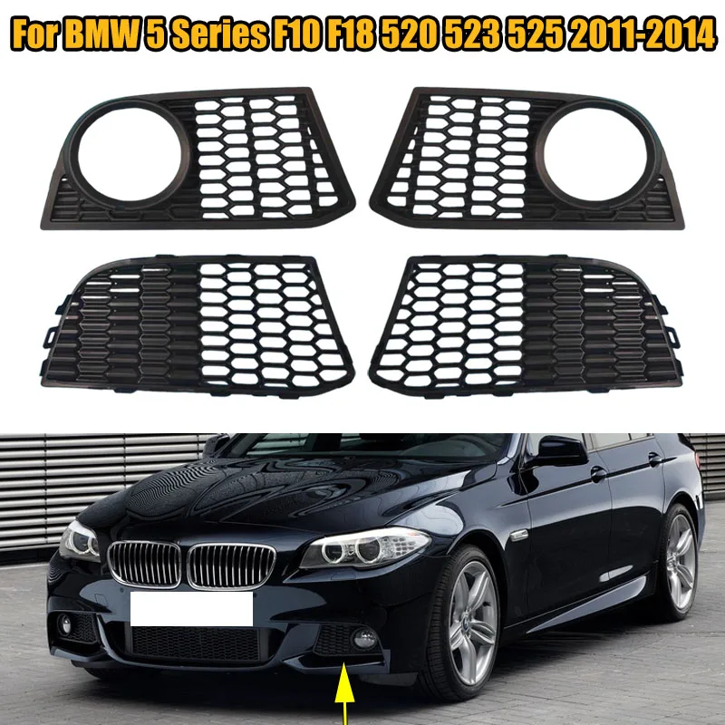 BMW F10 ブラック キドニーグリル BMW F10 F11 5シリーズ用 M
