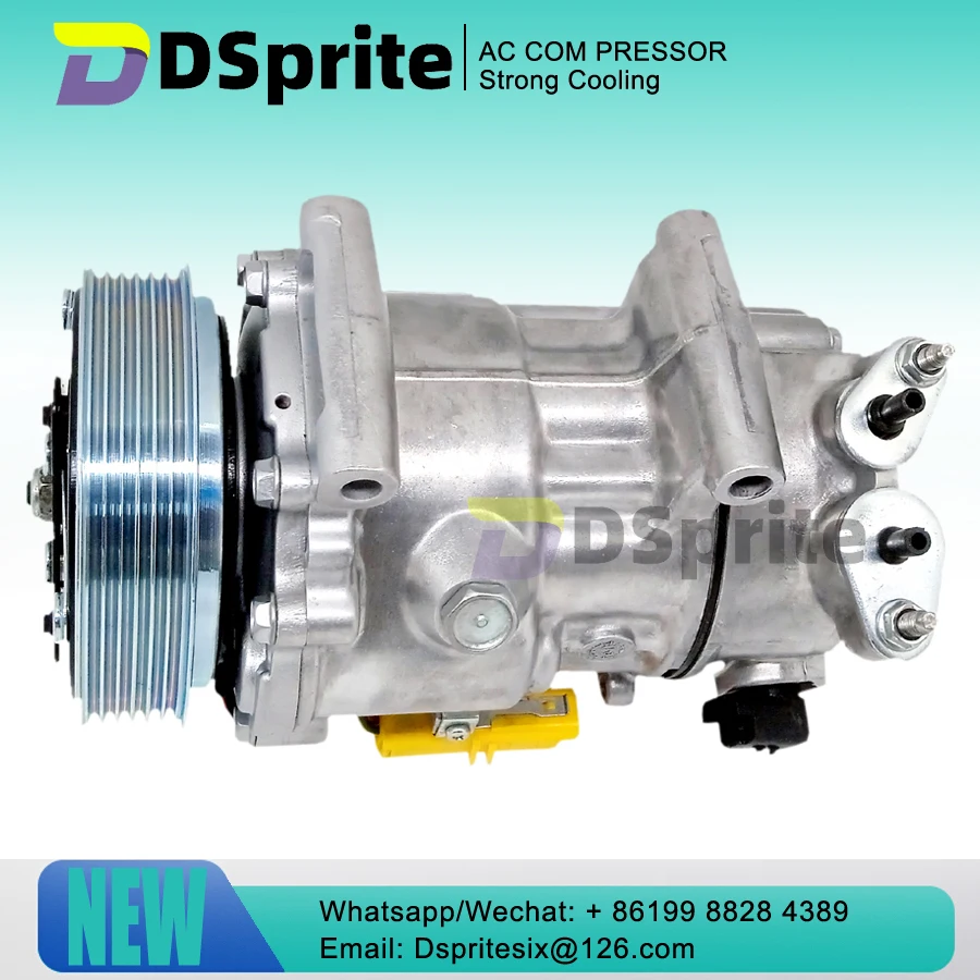 Per Peugeot 508 Compressore Peugeot 207 208 3008 304 308 508 Sd6C12 6453Qj 9659875780 9822826880 9651910980 9671216280 967865608