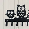 Owl Key Holder Wall No Nail Hook Home Ornament Owl Key Holder For Wall 1 Piece A 2