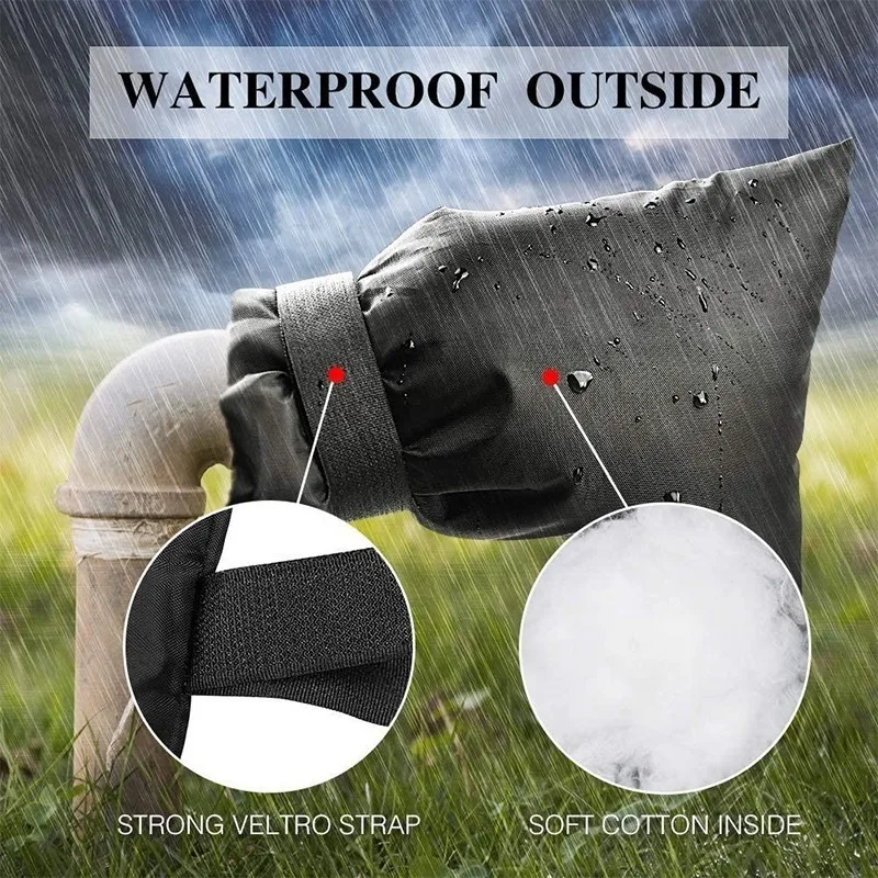 Outdoor Faucet Cover Protect Garden Faucet From Freezing Reusable Tap Protector