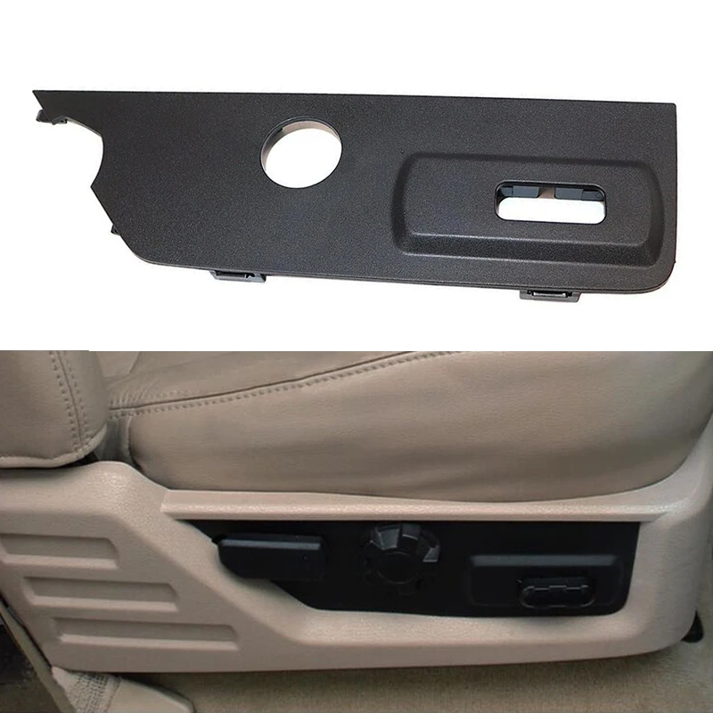 

8C3Z14A706BA Car Seat Shield Cover Switch Housing for Ford F-250 F-350 F-450 F-550 Super Duty with 6 Way Power Adjustable Seat