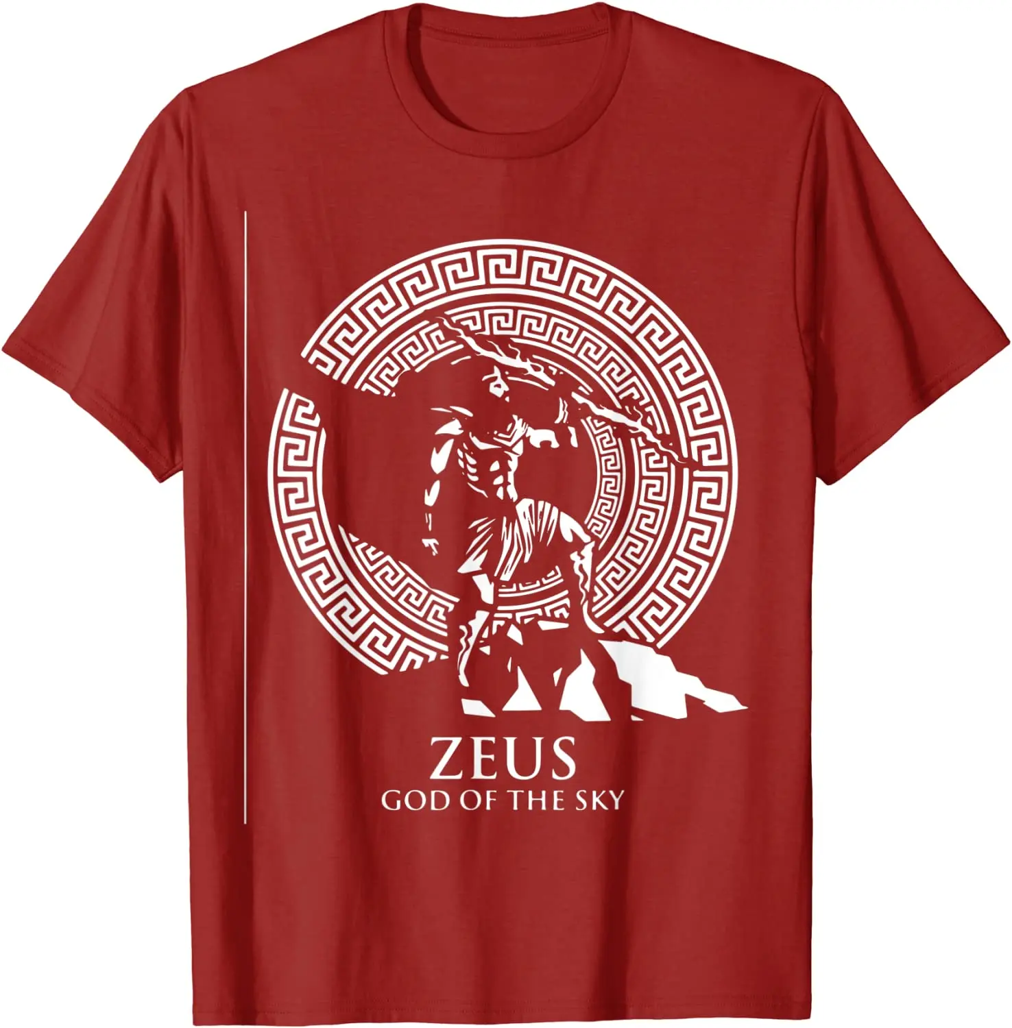 Greek Mythology TShirt Ancient Greece History Lovers of Zeus Men