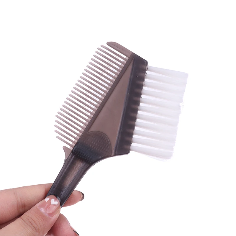 Pro Salon Tools Plastic Hair Dye Coloring Brushes Comb Barber Salon Tint Hairdressing Styling Tools Hair Color Combs With Brush