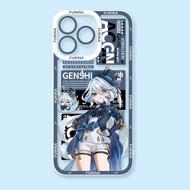 Genshin Impact Themed Smartphone Case - Stylish and Durable Design
