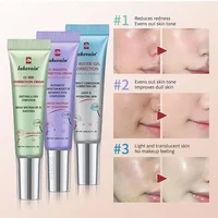 5Colors Moisturizing Correcting CC Cream Waterproof Anti-sweat Makeup Before Concealer Lasting Brighten Skin Tone Women Makeup 2