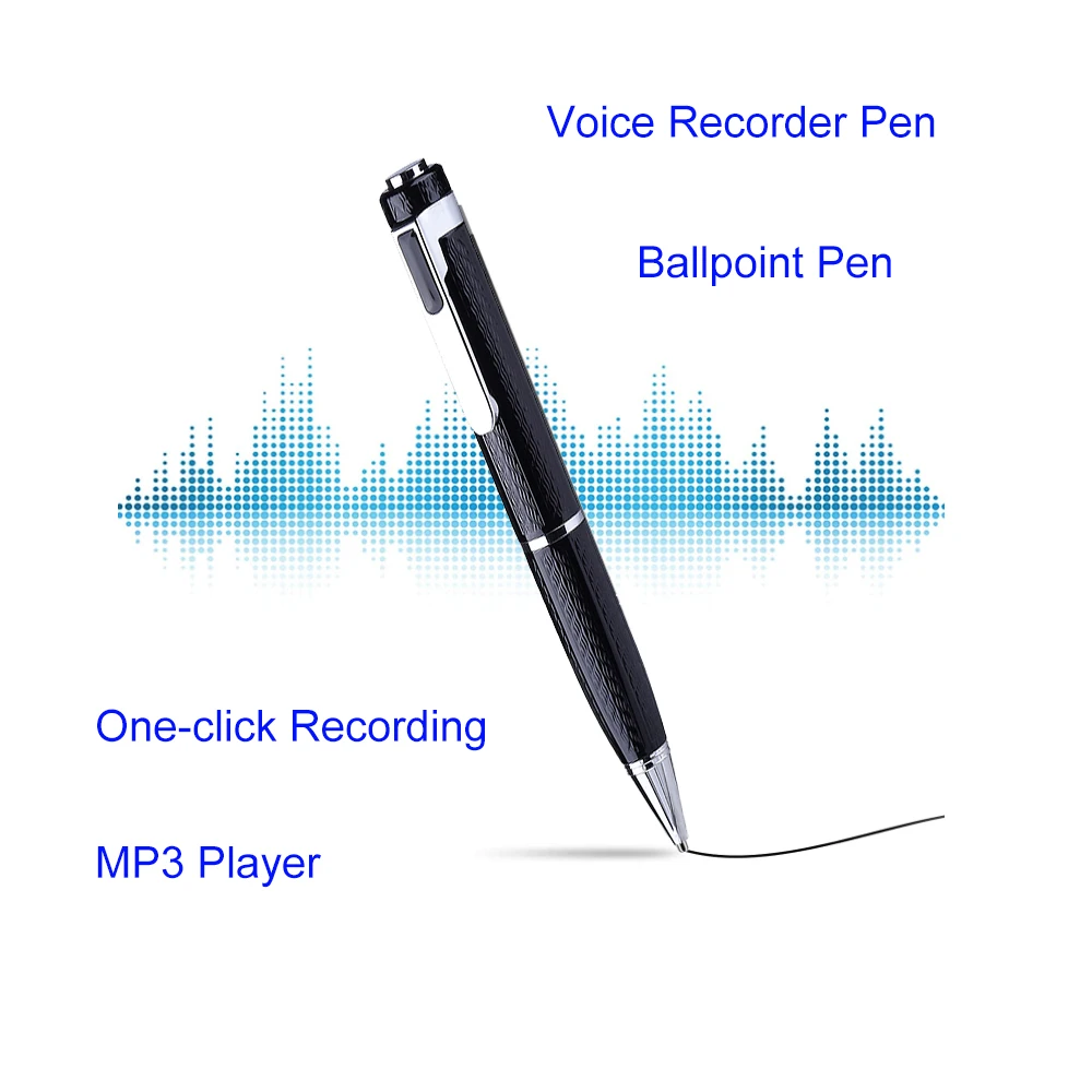 Digital Voice Recorder Ballpoint Pen Refill 8G/16G/32G/64G USB Flash