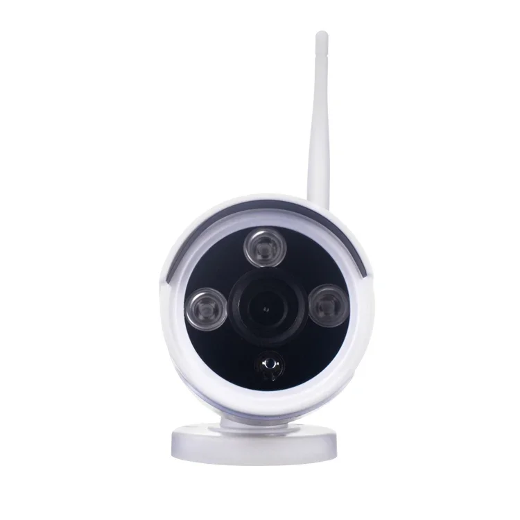 4MP 방수 보안 카메라 시스템 와이파이 감시 네트워크 무선 와이파이 NVR 키트 실외 카메라