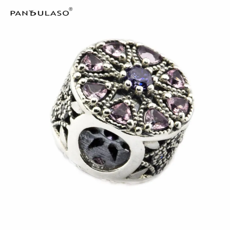 Authentic 925 Serling Silver Jewelry Shimmering Medallion Charm Bracelets Charms For Jewelry Making Woman DIY Girls Beads
