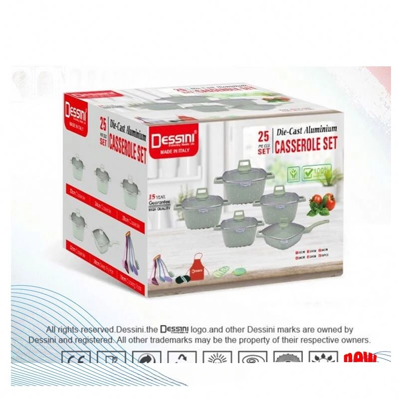 Buy Wholesale China Die Cast Aluminum Non Stick Parini Cookware
