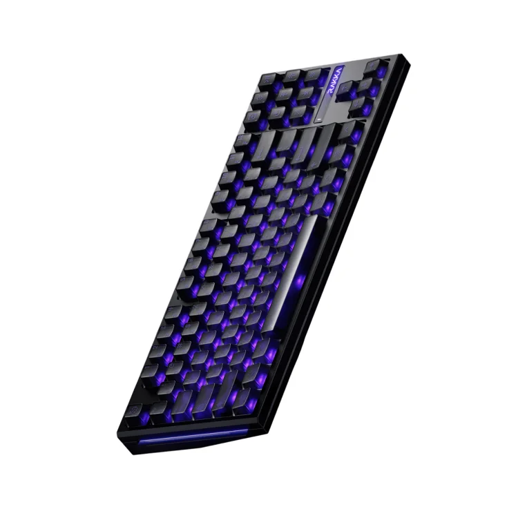 RAKKA 80 Edge Magnetic Axis Keyboard Gateron Grey Jade PRO