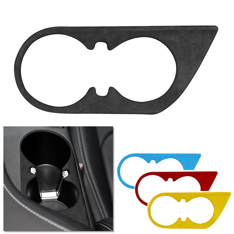 

1pc Car Cup Holder Panel Decoration Cover for Chevrolet Camaro 2016-2020 Auto Front Cup Holder Trim Car Interior Styling Sticker