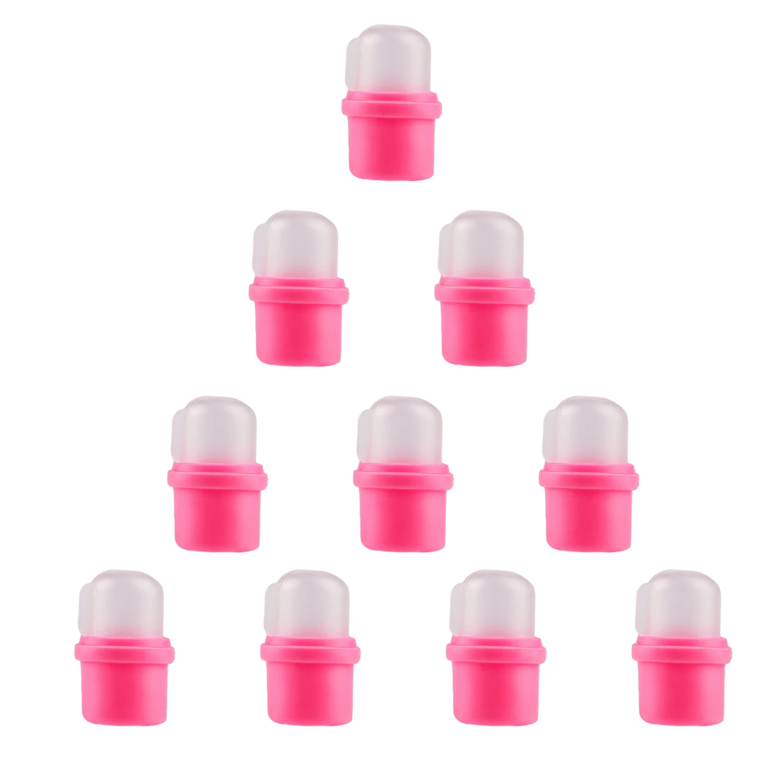 

10 шт., зажимы для снятия лака для ногтей