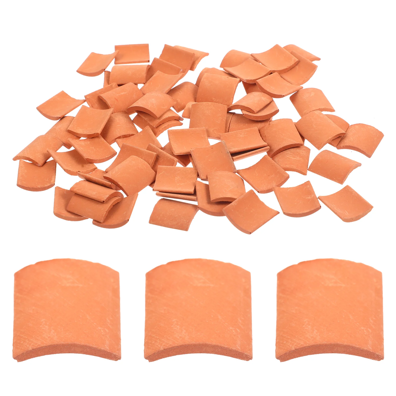 

Mini Roof Tiles 1:16 Scale Miniature Tiles Dollhouse Shingles Fake Tiles Tiny Roof Tiles Model Landscape Accessories Diy