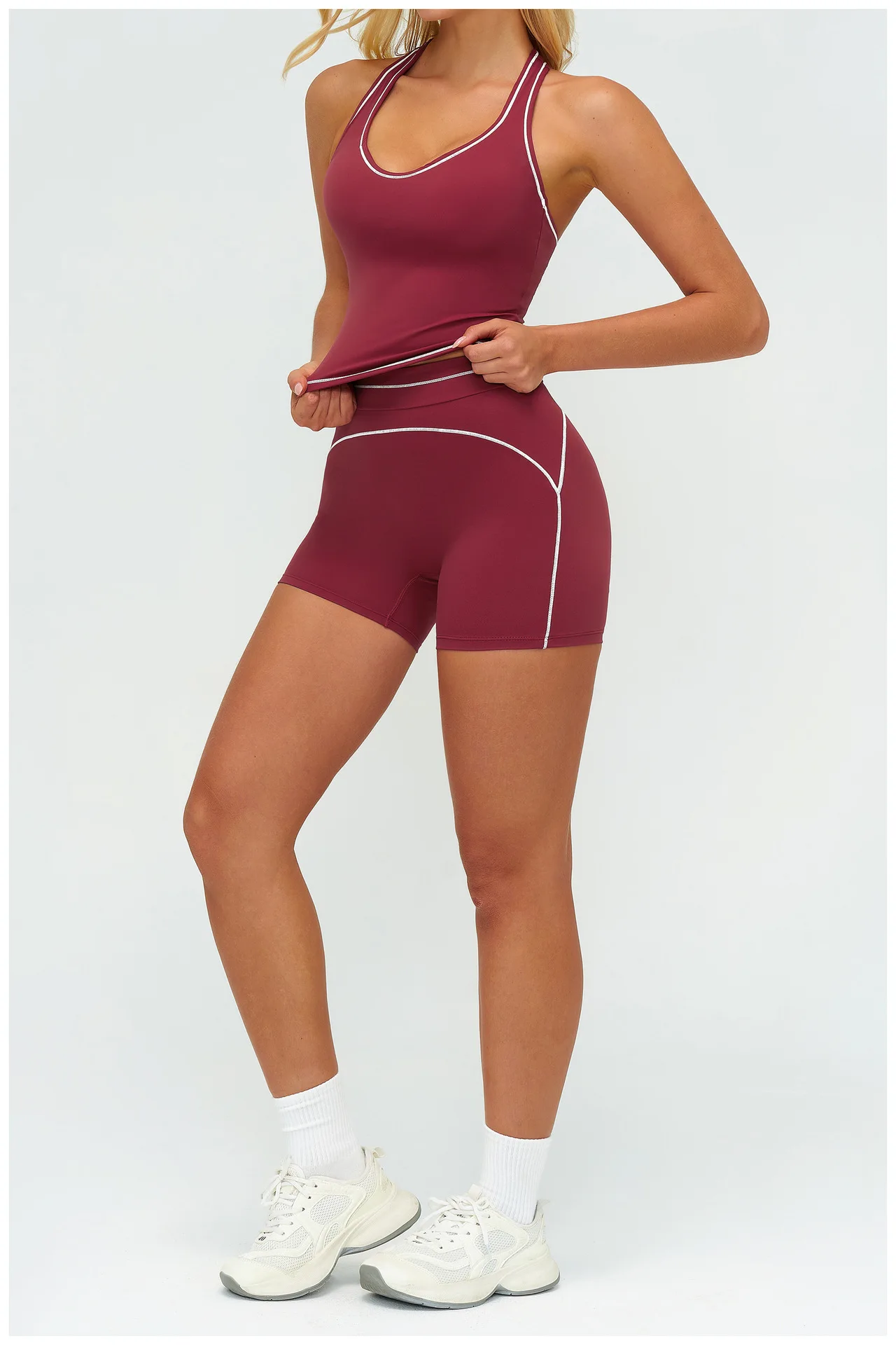 Débardeur Sport Femme avec Soutien-Gorge Intégré