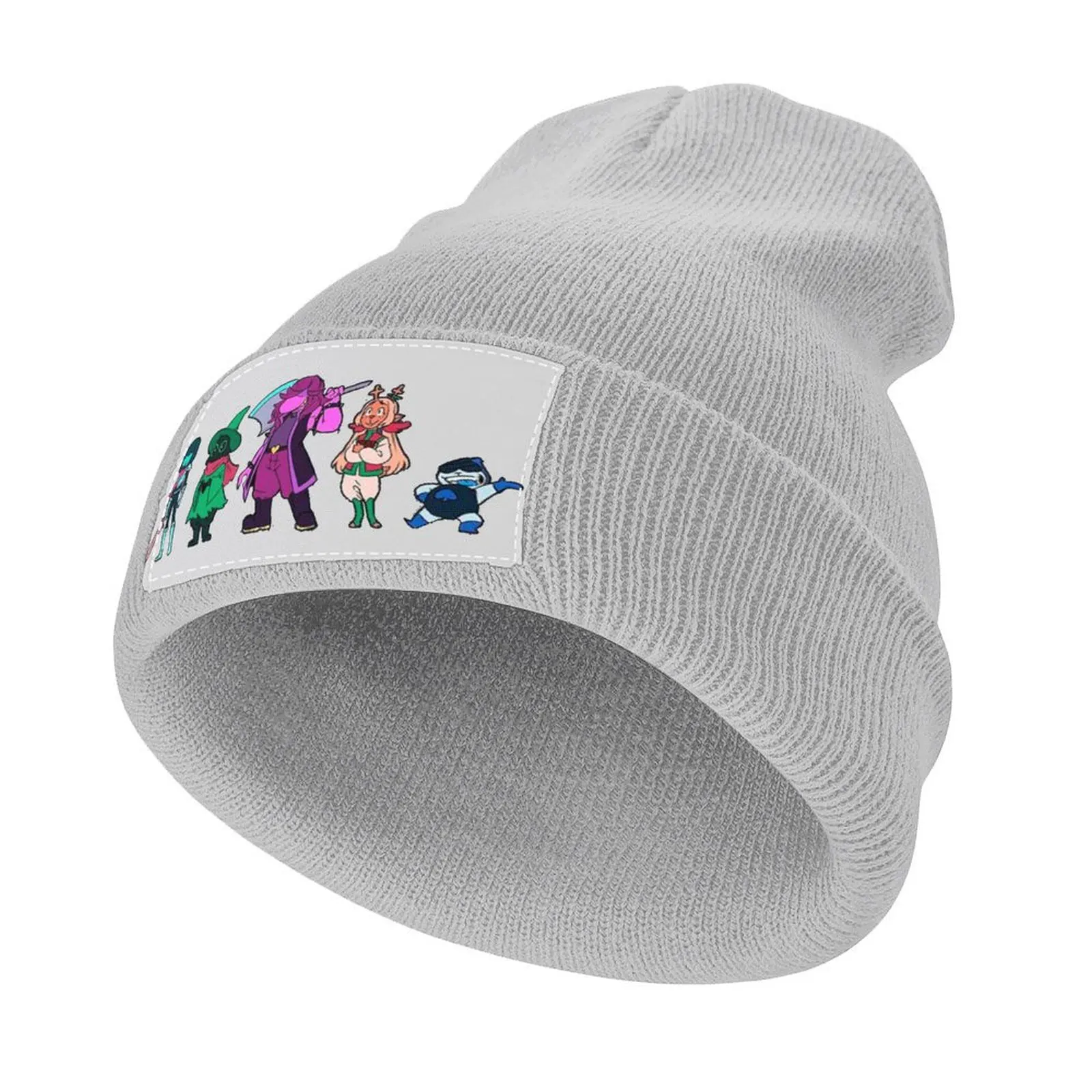 

Deltarune Characters Knitted Cap western hats Fashion Beach Mens Caps Women's