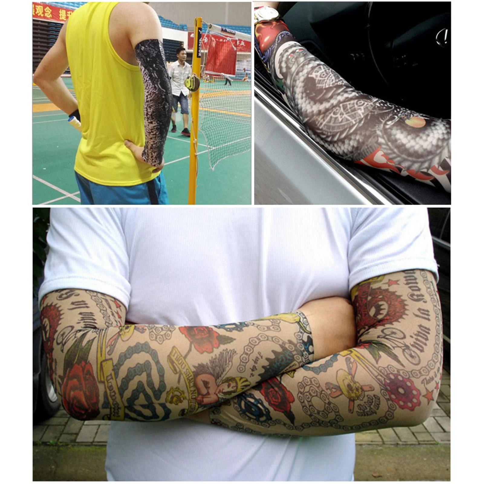 Tattoo Arm Sleeve Sun Protection Tattoo Sleeve Arm Covers Compression