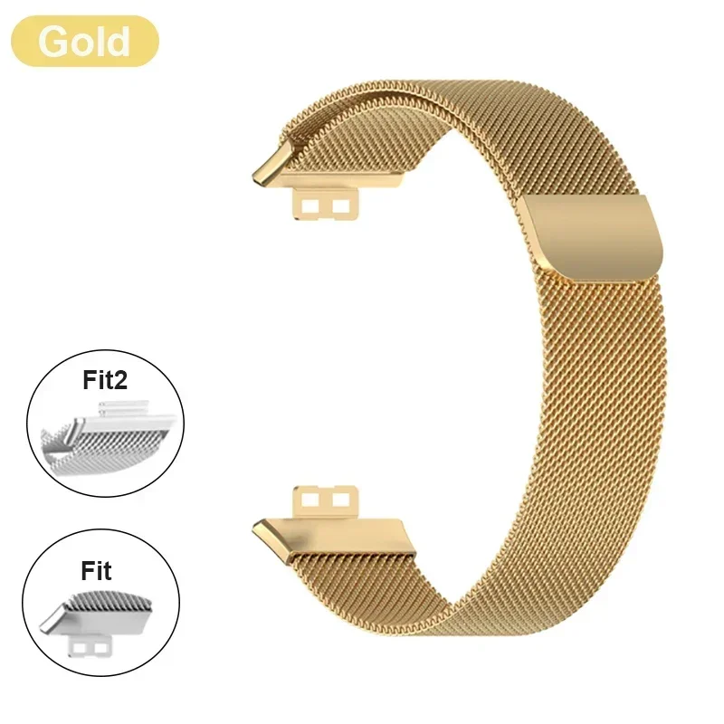 Premium Metal Strap with TPU Case & Screen Protector – Milanese Magnetic Loop Watchband Bracelet