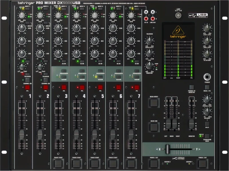 DJ микшерный пульт Behringer DX2000USB | Электроника