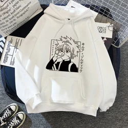 Hunter X Hunter Kurapika Anime Fleece Hoodie - Unisex Gothic Harajuku Pullover - XXXL (White)