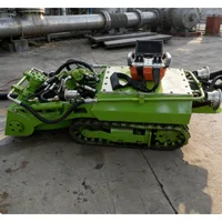 กล้องตรวจสอบหุ่นยนต์ใต้น้ำ รถทำความสะอาดแม่น้ำใต้น้ำ ยานพาหนะสะเทินน้ำสะเทินบก สำหรับขาย 6