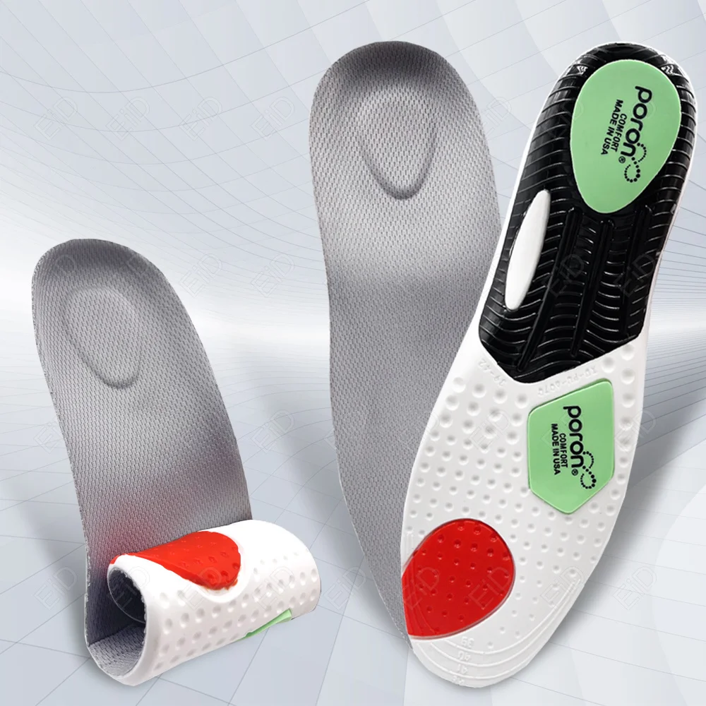Best Orthopedic Insoles for Feet EVA Gel Shock Absorption Health