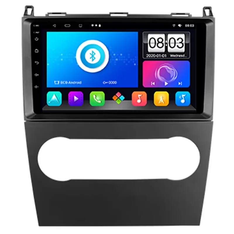 Android 16 para Mercedes Benz B200 Clase A B W169 A160 A180 A200 A220 2009-2012 Reproductor de Radio para Auto Multimedia Navegación Carplay 4