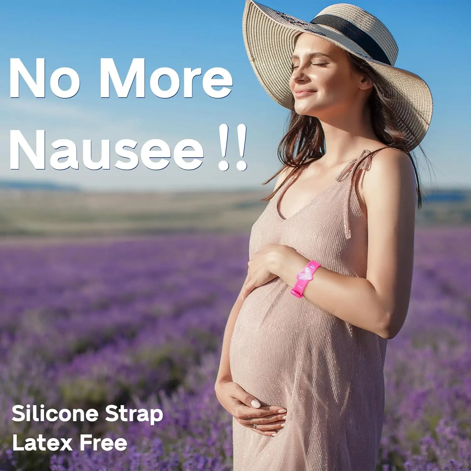 Motion Sickness Bands Morning Sickness Relief for Pregnant Women Seasickness Wristbands for Cruise Travel Essentials