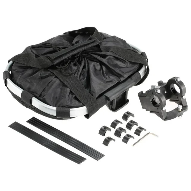 Bicycle Front Basket & Pet Carrier – 2-in-1 Handlebar Bag 4