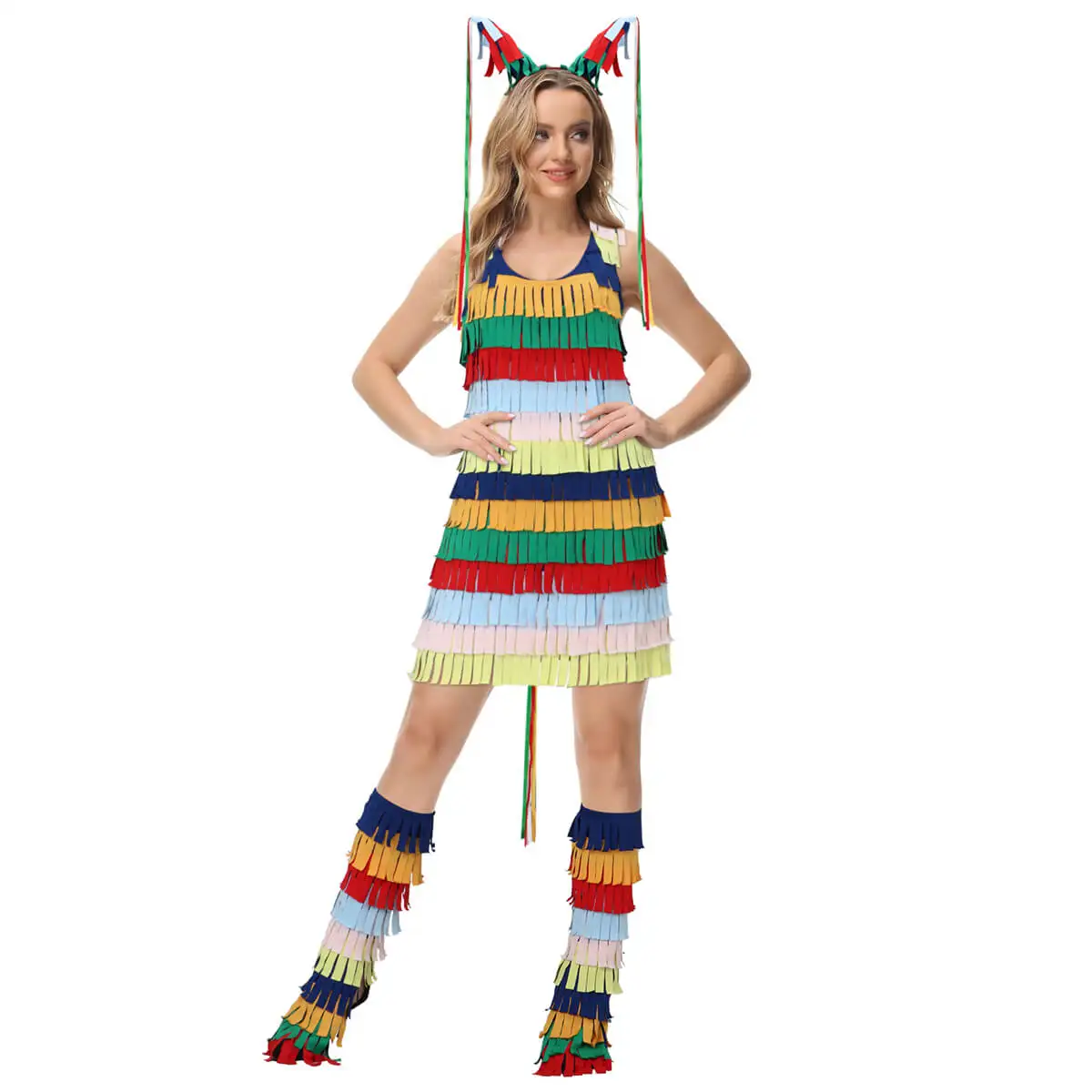 Pinata Costume Halloween Fancy Dress For Women