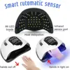 280W LED UV Nail Drying Lamp 66 Beads Lamp For Manicure With Motion Sensing Large Space For Fast Curing Gel Polish And Home Use 2