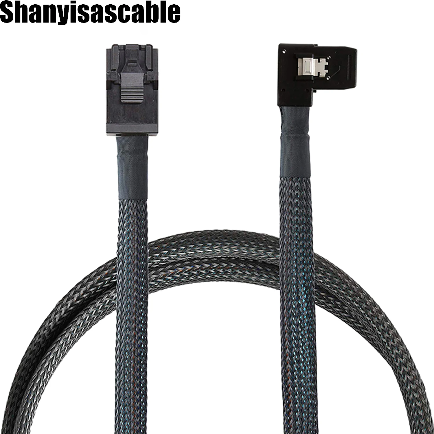 0.5M Mini SAS HD SFF-8643 36P male to SAS 36P SFF-8087 Right angle For server cable