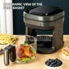 Household Intelligent Large Capacity Air Fryer Multifunctional Electric Glass Visual Air Fryer 3