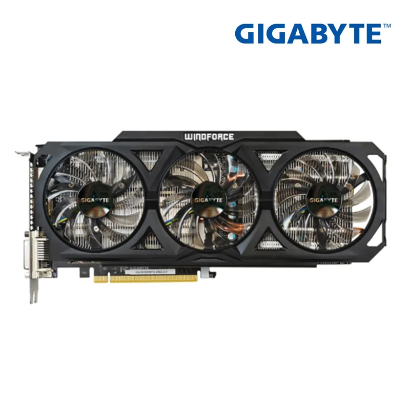 graphics card for desktop GIGABYTE Raphic Card GTX 750TI 950 960 1050TI 1060 2-3-5-6GB 1650 4GB Video Cards GPU Support  Desktop CPU Motherboard display card for pc