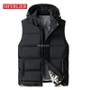 Autumn WInter 10XL 150kg Large Size Men Vest 9XL 8XL Bust 150cm Loose Fleece Vests 1