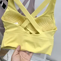 Shockproof High-Intensity Exercise Fitness Bra All-In-One Cup Running Gathered Yoga Beauty Back Breathable Sports Bra for Women