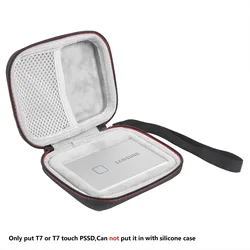 Durable Portable SSD Protective Silicone Sleeve - Anti-Fall and Shockproof Cover (T7 or T7  touch case)