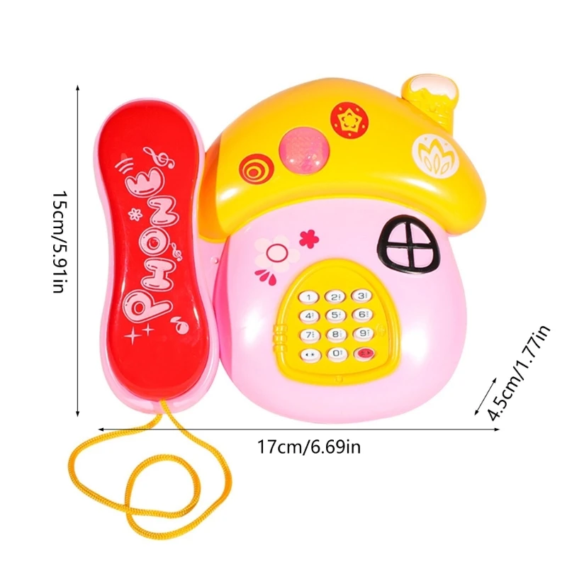  장난감 전화 어린이 전화 척 어린이 대화 형 장난감 선물 게임 선물 소년 소녀 조기 교육 장난감