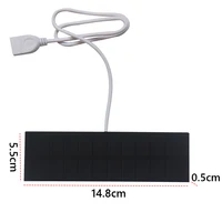 Mini panneau solaire batterie Portable batterie de charge de téléphone Portable chargeur de batterie solaire pour batterie externe téléphone Camping en plein air maison 6